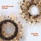 Fall Wreath for Front Door 24 Inch Fall Door Wreaths, Large Autumn Wreath(Withered Yellow)24"D x 24"W x 4"H